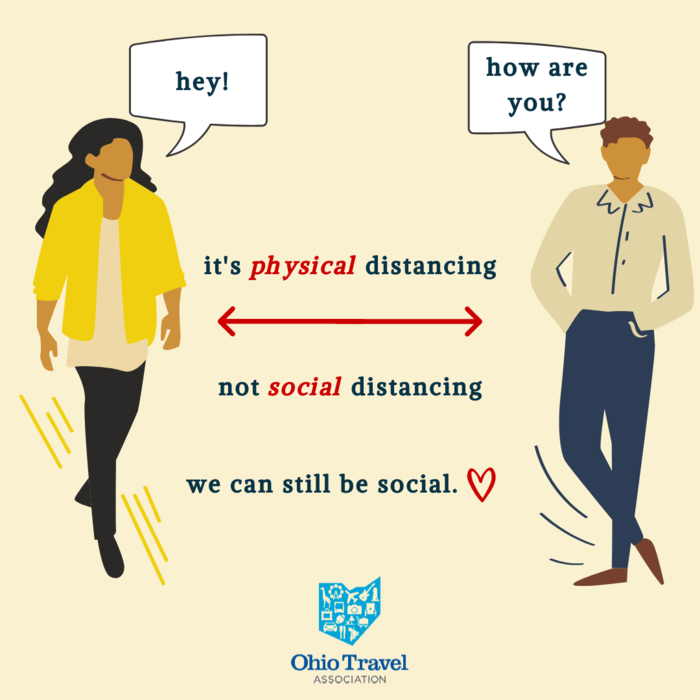 Physical Not Social Distancing 
